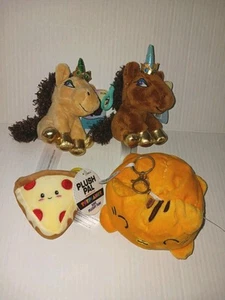 Portachiavi peluche assortiti clip per borsa zaino nuovo con etichetta - Foto 1 di 9