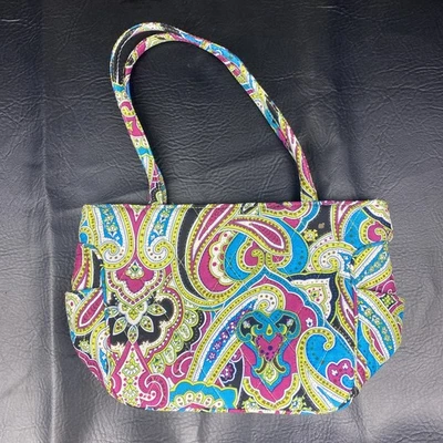 Bolso de Mano Vera Bradley Seda “Paisley Bella” Edición Limitada (Como Nuevo) Foto 1 de 4