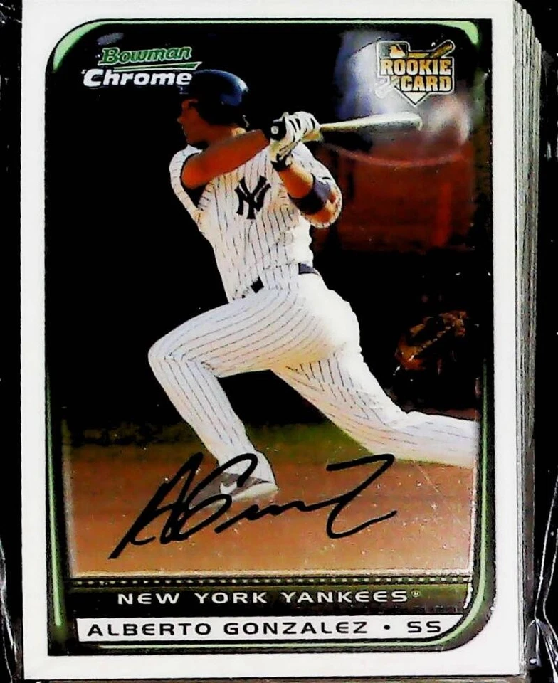 Bowman Chrome w Prospects New York Yankees Team Set Austin Jackson 2008 casi nuevo-como nuevo Foto 1 de 1