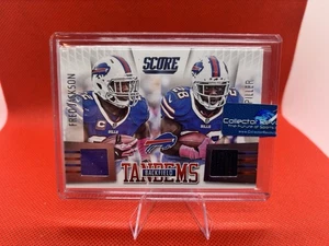 2014 Score Backfield Tandems Fred Jackson C.J. Spiller Dual Relic  - Picture 1 of 2