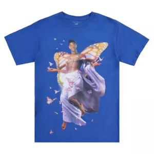 Camisa y Playbill Lil Nas Montero Blue Butterfly Cupido Tour. Talla grande. - Imagen 1 de 14