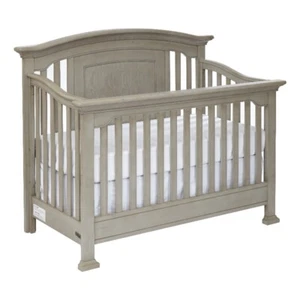 Centennial Medford Traditional Wood 4-in-1 Convertible Crib in Vintage Gray - Picture 1 of 6