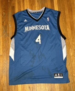 Camiseta de baloncesto Adidas NBA Minnesota Timberwolves Wesley Johnson vintage - Imagen 1 de 10
