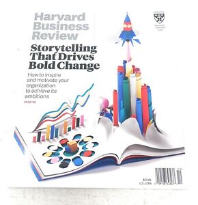 Harvard Business Review Magazine Storytelling Drivers Bold Science Dec 2023