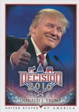 2016 DECISION 2016 POLITICAL SINGLE TRADING CARDS **YOU PICK**