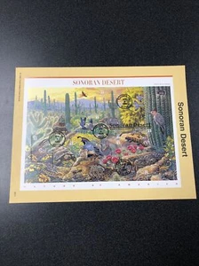 US 1999 FDC 3293 Sonoran Desert Souvenir Sheet First Day Of Issue - Picture 1 of 3