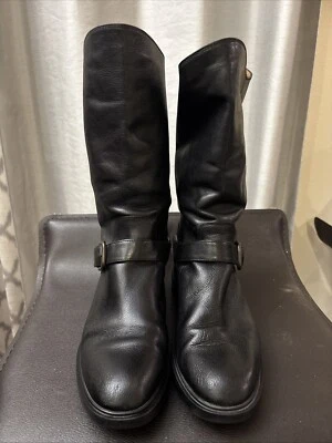 Botas de cuero negras guijarro FRATELLI ROSSETTI ONE para mujer estilo 74638190 talla 38,5 Foto 1 de 4