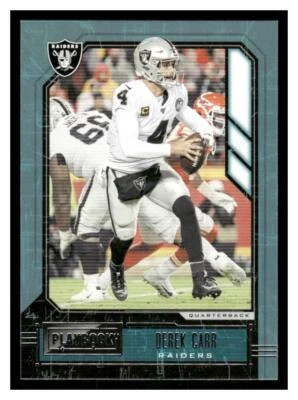 Derek Carr 2020 Panini Playbook #6 Las Vegas Raiders 35% Off 4+ - Image 1 of 2