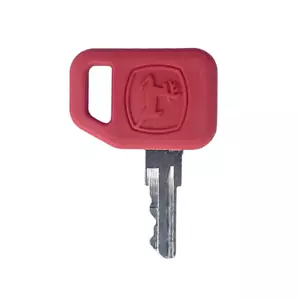 Llave de encendido para equipo de construcción John Deere con logotipo de ciervo saltando AT195302 - Imagen 1 de 4
