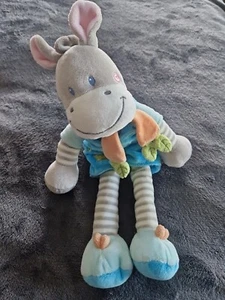Doudou Vache Nicotoy - Bleu vert 30 Cm - Imagen 1 de 2