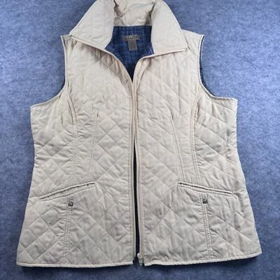 Peck & Peck Weekend Women's L Lightweight Zip Up Quilted Vest  - Image 1 of 4