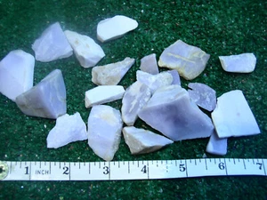 YTTRIUM FLUORITE ROUGH Pieces 212 Grams Cab Rough - Picture 1 of 2