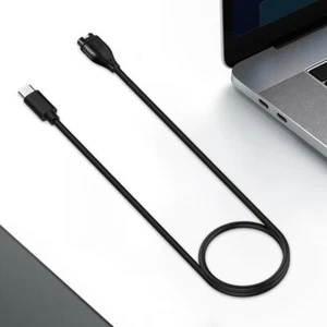 Watch Charger 1M Charging Cable Cord for Venu3 Venu3s Vivoactive5 (Type C) - Zdjęcie 1 z 9