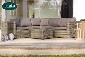 Polyrattan Lounge Oslo 5-Personen Rundgeflecht - Bild 1 von 67