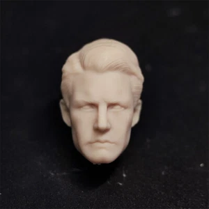 1/12 Scale Twin Peaks Dale Cooper Kyle Head Sculpt Unpainted Fit 6" ML Figure - Picture 1 of 3