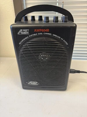 Vintage Audio 2000 Rechargeable Portable Dual Channel Wireless PA System AWP604B - Image 1 of 4