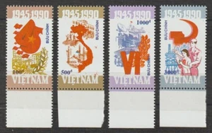 1990 Vietnam Francobollo Repubblica Socialista del Vietnam Sc # 2166-2169 MNH - Foto 1 di 1