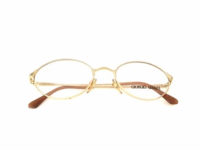 Gafas Giorgio Armani GA 245 Dorado 743 Tamaño 50mm Marco Óptico Nuevas Foto 1 de 4