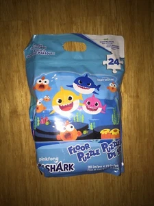 NEU SÜSS Pinkfong Baby Hai 24 großteiliges Bodenpuzzle Alter 3+ Fisch Meer Ozean! - Bild 1 von 5