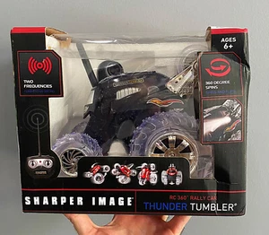 NEU Sharper Image RC 360° Rallye Auto Neu - Crushed Box - Bild 1 von 8