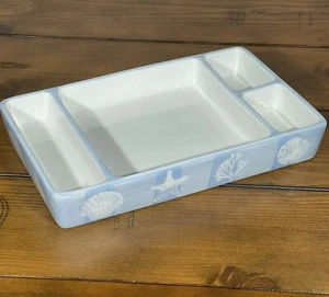 Pieza de bandeja para centro de café/té Pfaltzgraff Beachcomber - Imagen 1 de 11