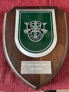 🔴 Crest 10TH SPECIAL FORCES B52 E SOG GROUP ODA 31 Vietnam RARO vintage - Foto 1 di 4