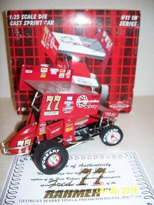 FREDDIE RAHMER 1/25 #77 HAMILTON MOTORSPORTS Sprint Car GMP 1998 - Picture 1 of 2