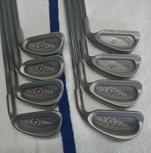 RESTORED PING EYE 2 3-PW SPINE ALIGNED NEW XP S300 ORANGE DOT 2° FLAT AWESOME - Picture 1 of 10