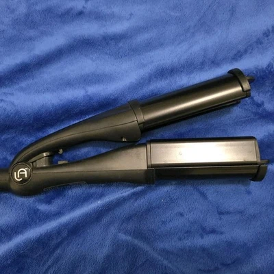 Le Angelique 2 in 1 Hair Waver & Curling Iron Deep Beach Multi Style Crimp 1" - Image 1 of 4