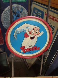Vintage Frostie Root Beer tin 11 inch serving tray - Picture 1 of 6