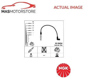 IGNITION CABLE SET LEADS KIT NGK 7044 P FOR SEAT ALTEA,LEON,ALTEA XL,TOLEDO III - Picture 1 of 5