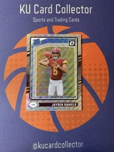 2024 Donruss Optic Premium Wave Jayden Daniels RC Rookie /300 - Bild 1 von 2