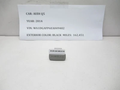 Tapa del panel de moldura izquierda para parabrisas Audi Q5 2009-2017 8R0868172 OEM Foto 1 de 4