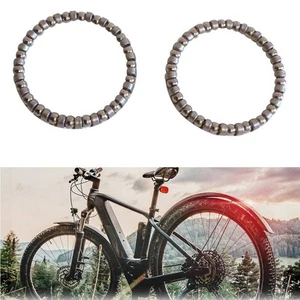 Bike Ball Bearing Headset Metal Parts Threaded Wheel 1 1/8'' 2pcs 32mm - Picture 1 of 12