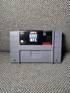 ESPN Sunday Night NFL (Super Nintendo Entertainment System, SNES) Game Only - Picture 1 of 1