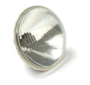 CLASSIC 7 INCH HEADLIGHT HALOGEN CONVERSION KIT RHD INCLUDES H4 BULBS NO PILOT  - Picture 1 of 2