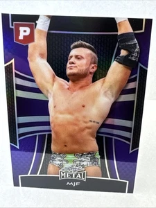 2025 Leaf Metal Pristine MJF Purple Refractor Pre Production Proof 1/1 WWE - Picture 1 of 2