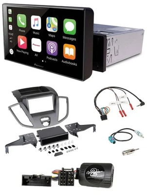 Pioneer Bluetooth Lenkrad DAB USB Autoradio für Ford Transit V363 15-18 ohne Dis - Bild 1 von 4