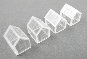 Gaugemaster / Kestrel GMKD22 Greenhouses (4) N Gauge Kit (w) - Picture 1 of 2