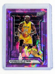 2019 Panini National Convention VIP Purple Prizm /99 Shaquille O'Neal #33 HOF - Picture 1 of 2