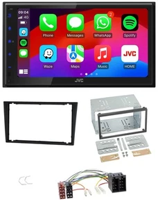 JVC Bluetooth USB MP3 2DIN DAB Autoradio für Opel Corsa C Meriva Signum Vectra B - Bild 1 von 11