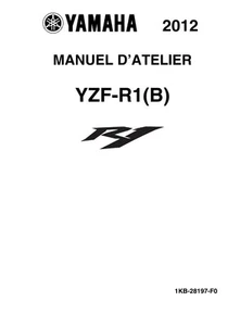MANUAL REVISIÓN TALLER REPARACIÓN PDF YAMAHA YZF-R1 2012 - Imagen 1 de 1