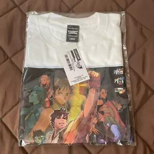 CAPCOM Street Fighter Zero 2 3 T-shirt size Japanese L Brand Osaka Limited Japan - Picture 1 of 12