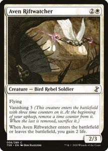 Aven Riftwatcher (006) Time Spiral Remastered TSR MTG Magic - Imagen 1 de 1