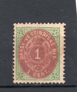 DANISH WEST INDIES, YV # 5, M NO GUM - Bild 1 von 1