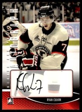 2012-13 In The Game Heroes and Prospects Autographs Ryan Culkin Auto Quebec