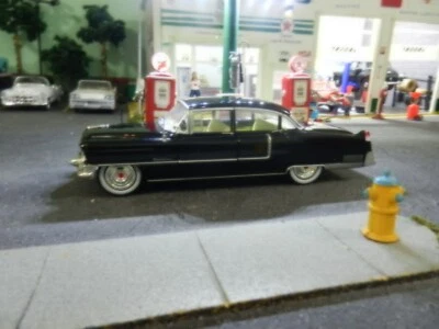 Cadillac Fleetwood Series 60 1955 negro El Padrino 1/24 coche Greenlight 84091 Foto 1 de 4