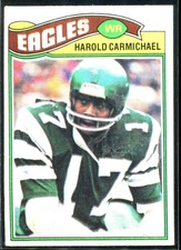 1977 Topps Vintage Football Harold Carmichael #144 Philadelphia Eagles