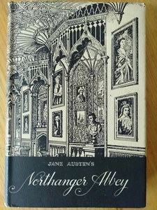 Vintage 1949 Northanger Abbey Jane Austen Hardcover Illustrated FP TRACKED - Picture 1 of 12