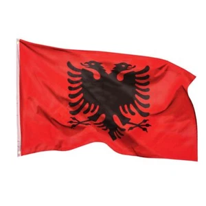 Bandera de Albania bandera albania bandera nacional 90 150 cm - Imagen 1 de 11